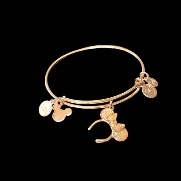 Alex and Ani Jewelry - Alex & Ani Rose Gold Minnie Mouse Bracelet with box